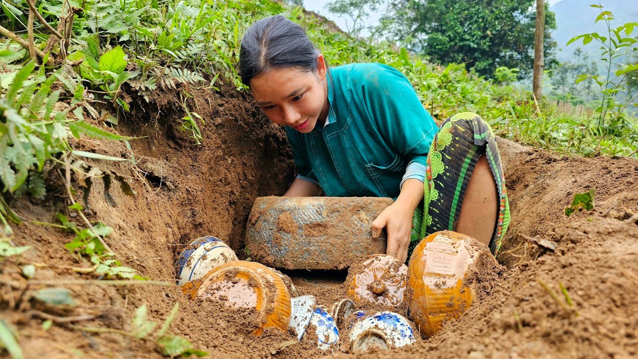 Ancient treasure under Mai house |  Farm building and cooking