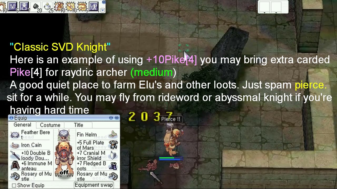 SVD  knight Throwback Ragnarok Online Classic