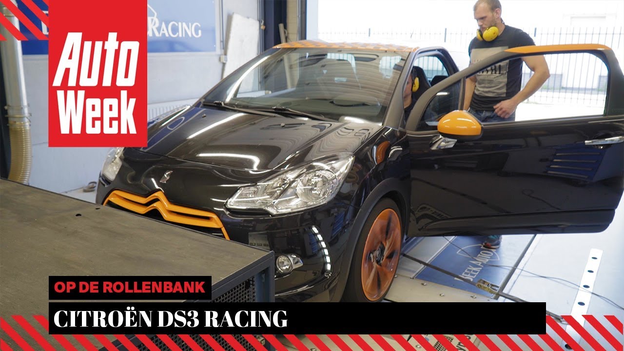 Citroën DS3 Racing - Op de Rollenbank