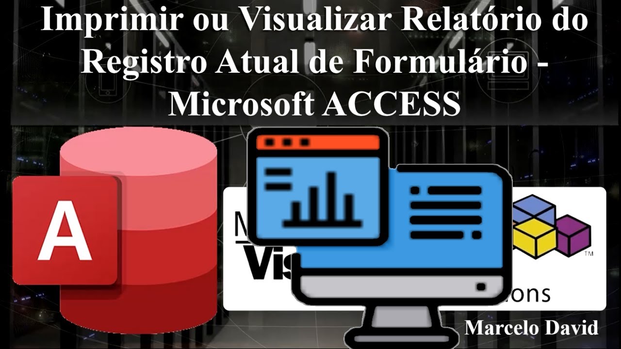 Imprimir ou Visualizar Relatório do Registro Atual de Formulário - Microsoft ACCESS