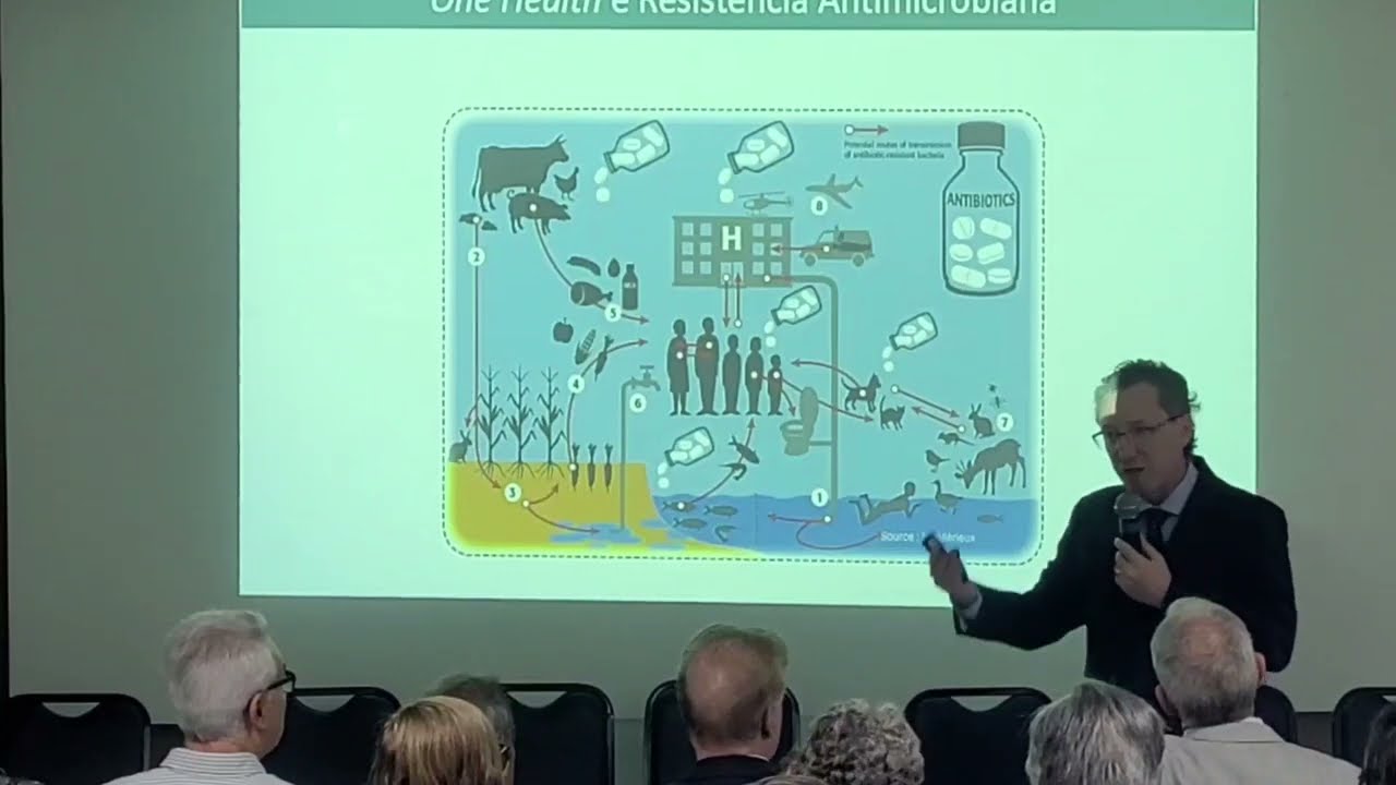 Palestra sobre Resistência Antimicrobiana com Dr. Marcelo Pillonetto