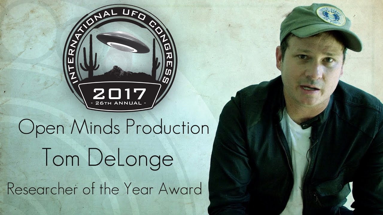 Tom DeLonge - 2017 - UFO Researcher of the Year Award