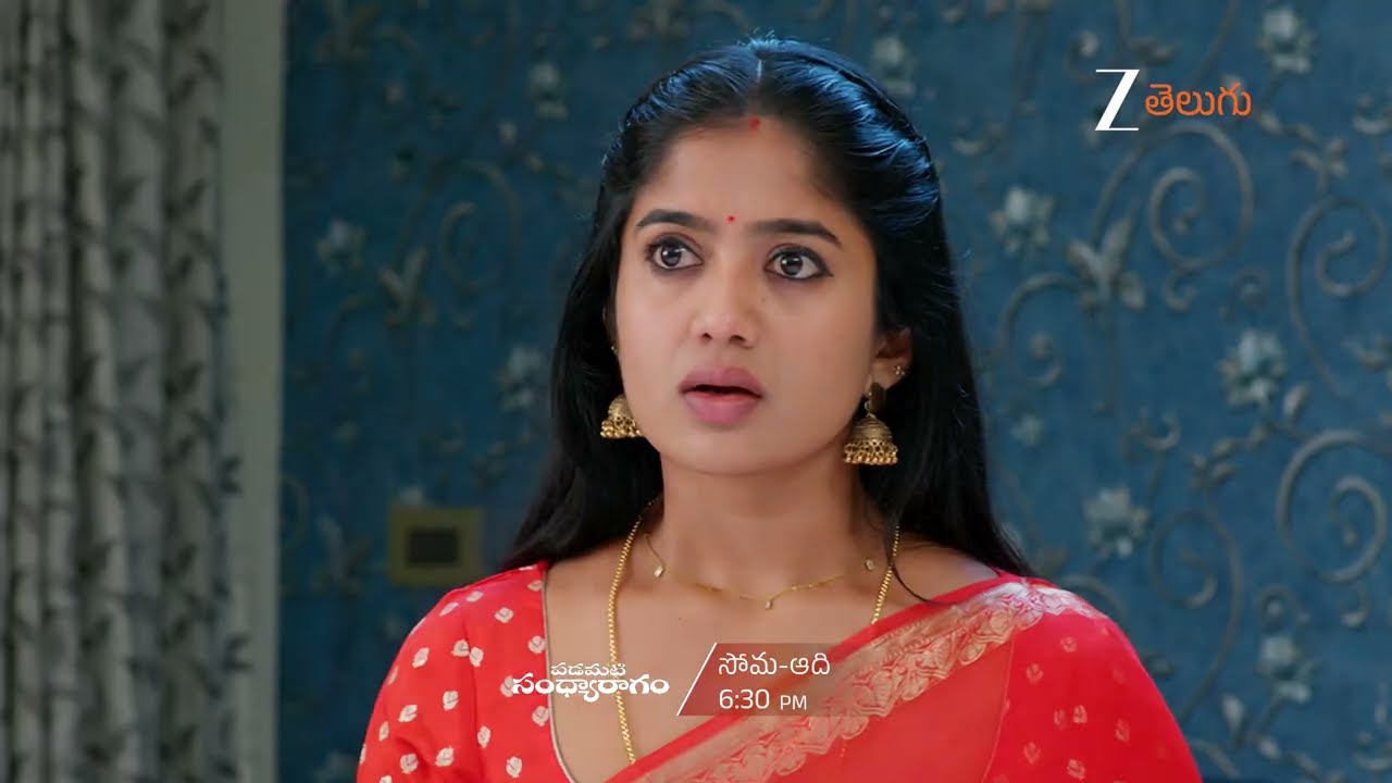 Padamati Sandhya Ragam Promo - 01 Dec 2025 - Mon to Sun at 6:30 PM - Zee Telugu