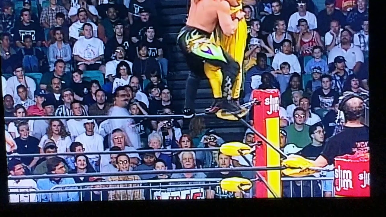 Terrifying Top-Rope Botch - Chris Jericho vs Gedo (WCW Halloween Havoc '97)