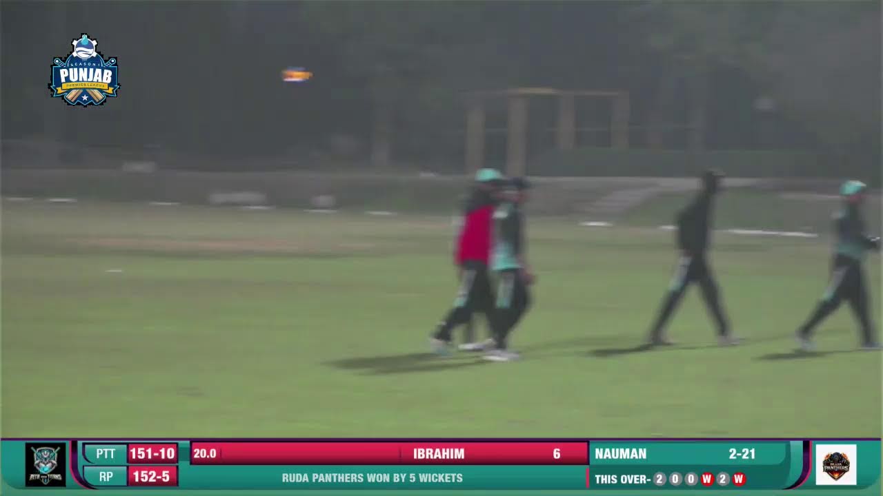 PPL-S1 MATCH #14 PITB Tech Titans VS RUDA PANTHERS