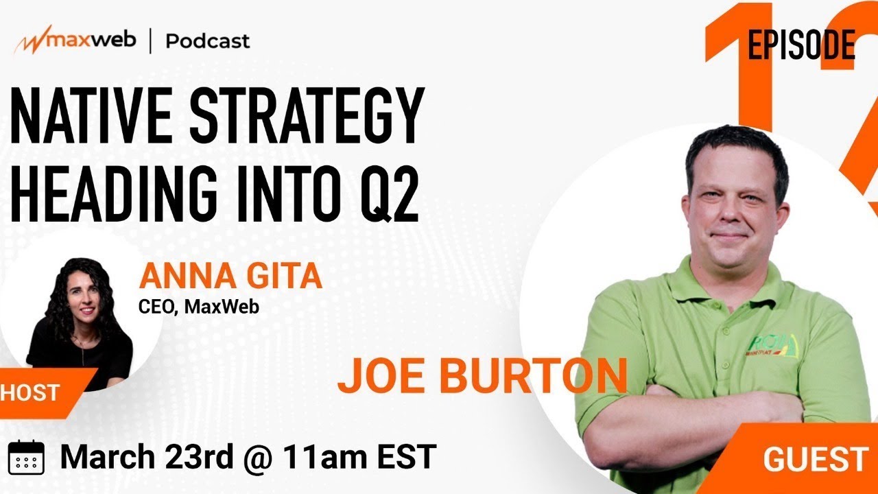 MaxWeb Video Podcast Episode 12 - Joe Burton