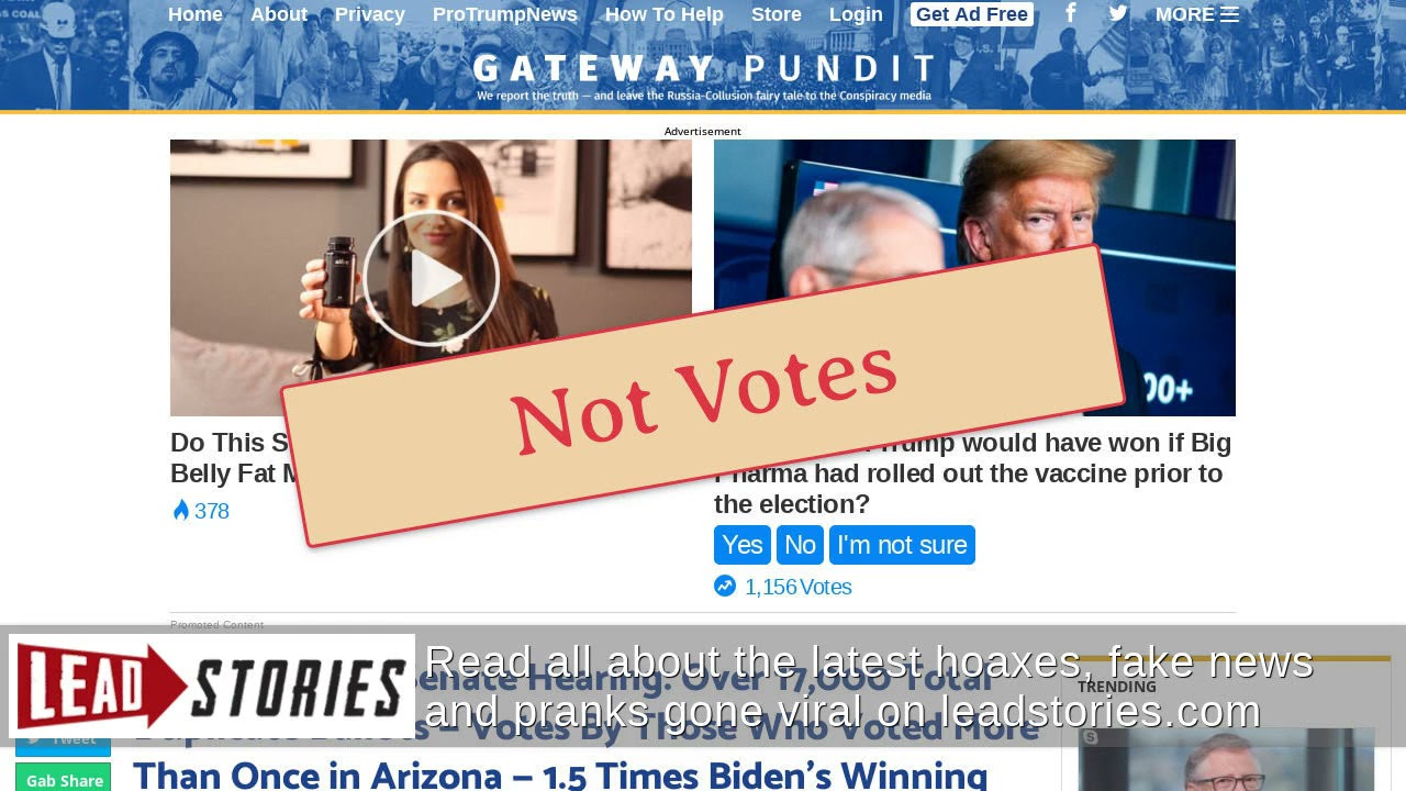 Fact Check: 'Duplicate Ballots' In Maricopa County, Arizona, Are NOT Proof Of Voter Fraud