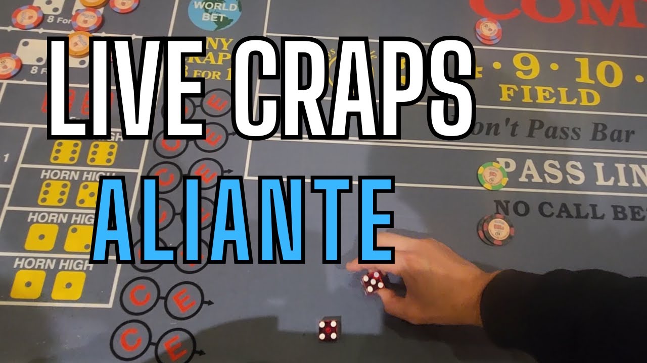 Trip #19 - All-in at Aliante. Live craps session recording #craps #vegas #vegasdaytripper