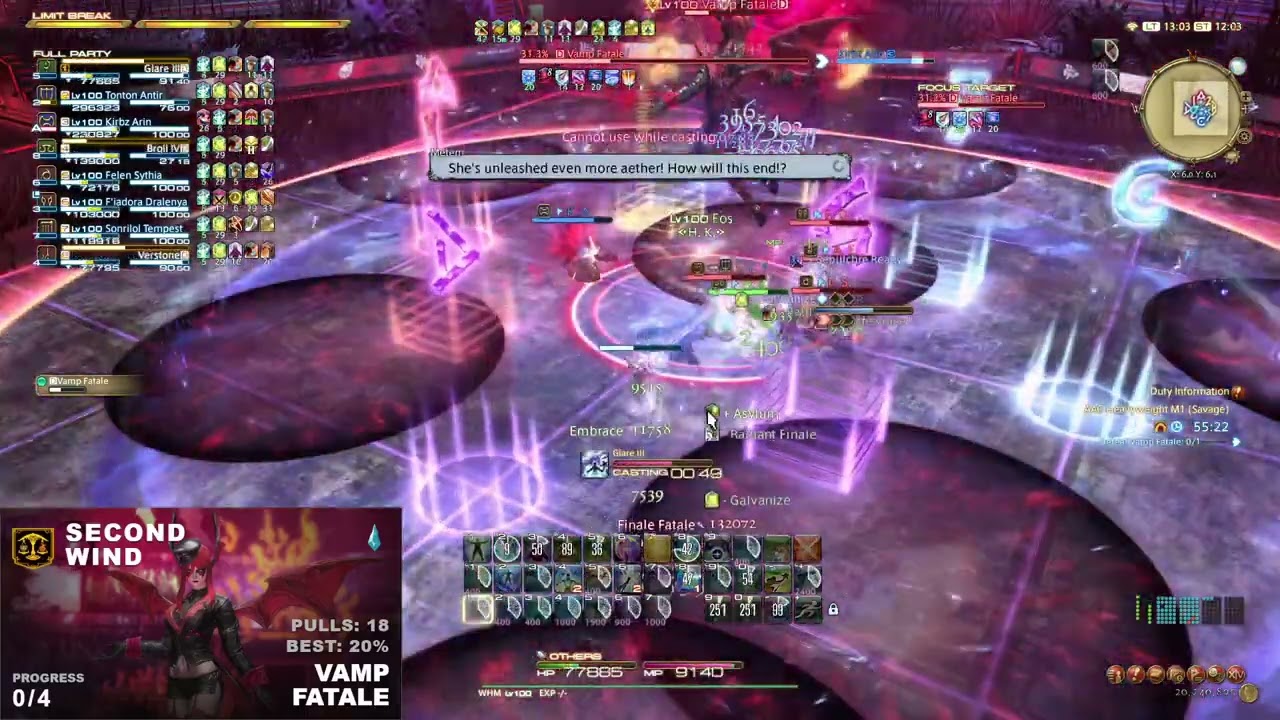 Final Fantasy XIV: Dawntrail - Arcadion M9S Kill - WHM