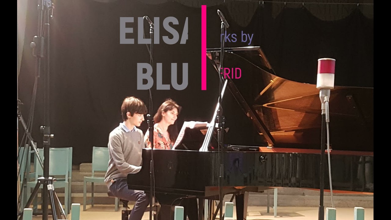 Grigori Frid: Allegretto for piano 4 hands (Elisaveta Blumina and Emanuel Sint, piano)