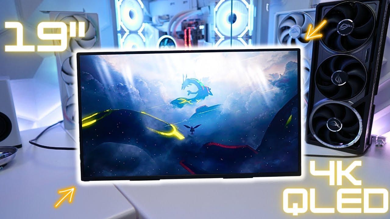 4K QLED, 19 дюймов, 144 Гц!? ИДЕАЛЬНЫЙ UColor APEX устроен по-другому.