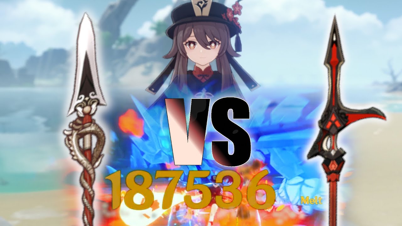 Crit Damage vs Elemental Mastery Hu tao - R1 Blackcliff vs R1 Dragons Bane Comparison