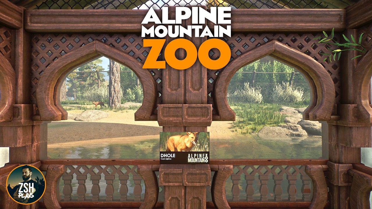 Building for Dhole & Wild Deer in Planet Zoo! | Alpine Mountain Zoo