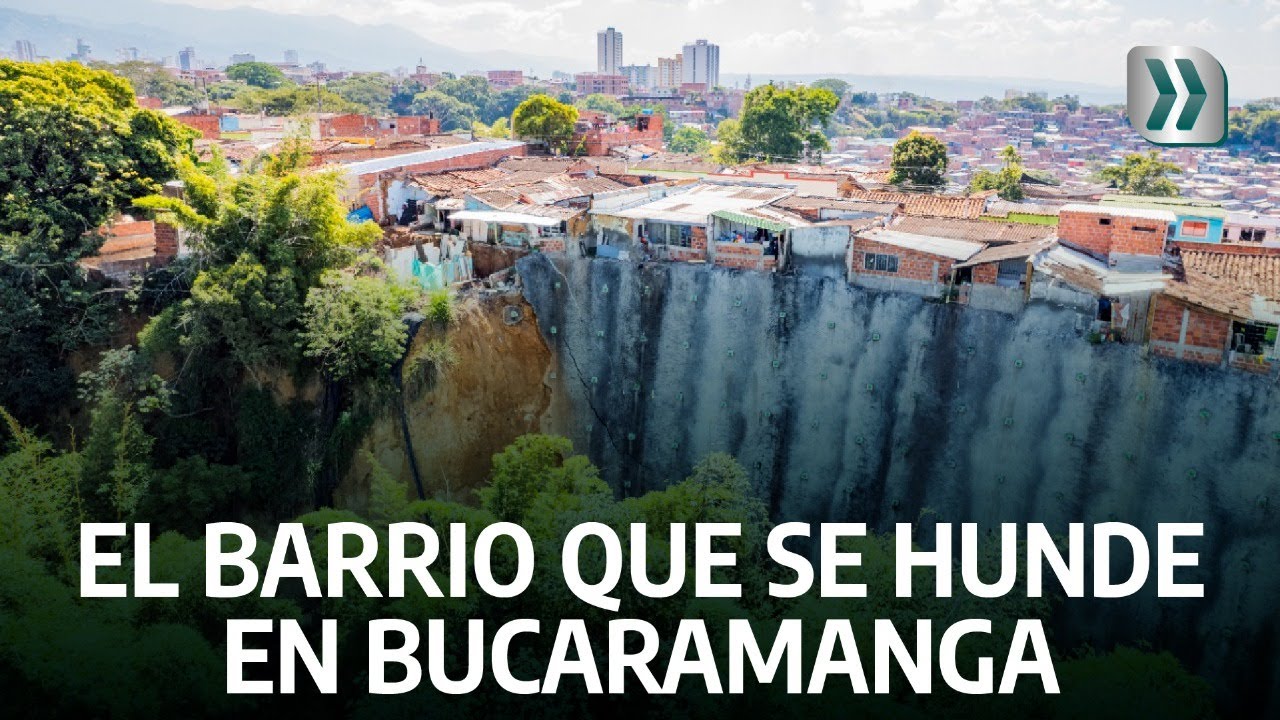El barrio que se hunde en Bucaramanga | Vanguardia