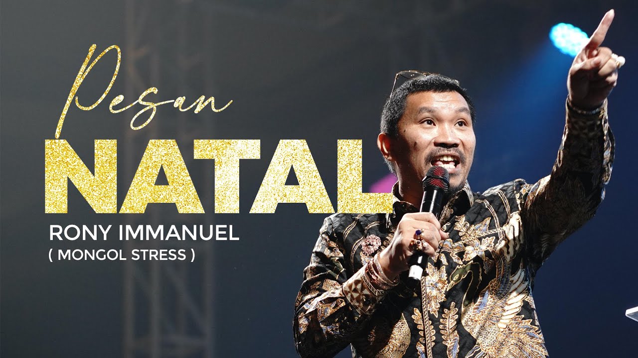 PESAN NATAL MONGOL STRESS LUCU ABIS | Live from Gsjs Jakarta Balai Samudera
