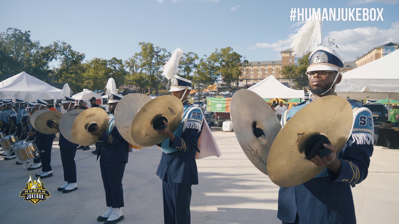 Southern University Human Jukebox Marching In and Out of Florida A&M 2019
