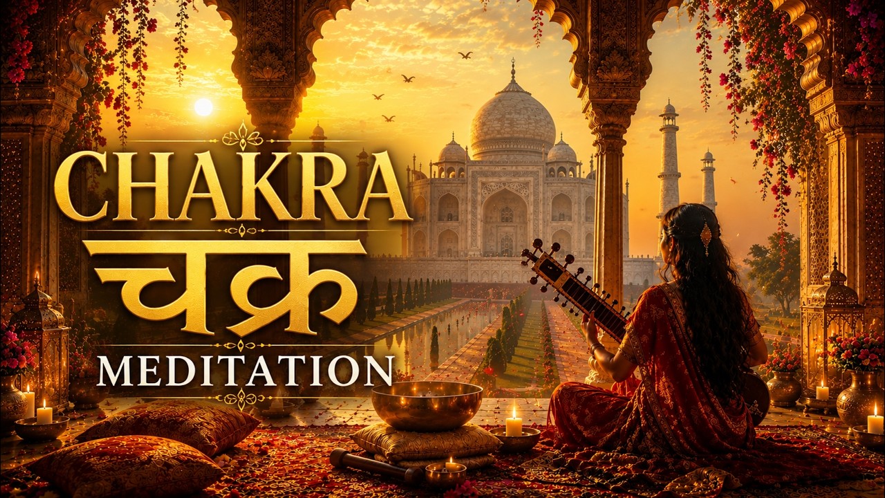 चक्र Indian Spiritual Healing Music | 396Hz Root Chakra & Sitar Ambience by Harvest and Heal Music