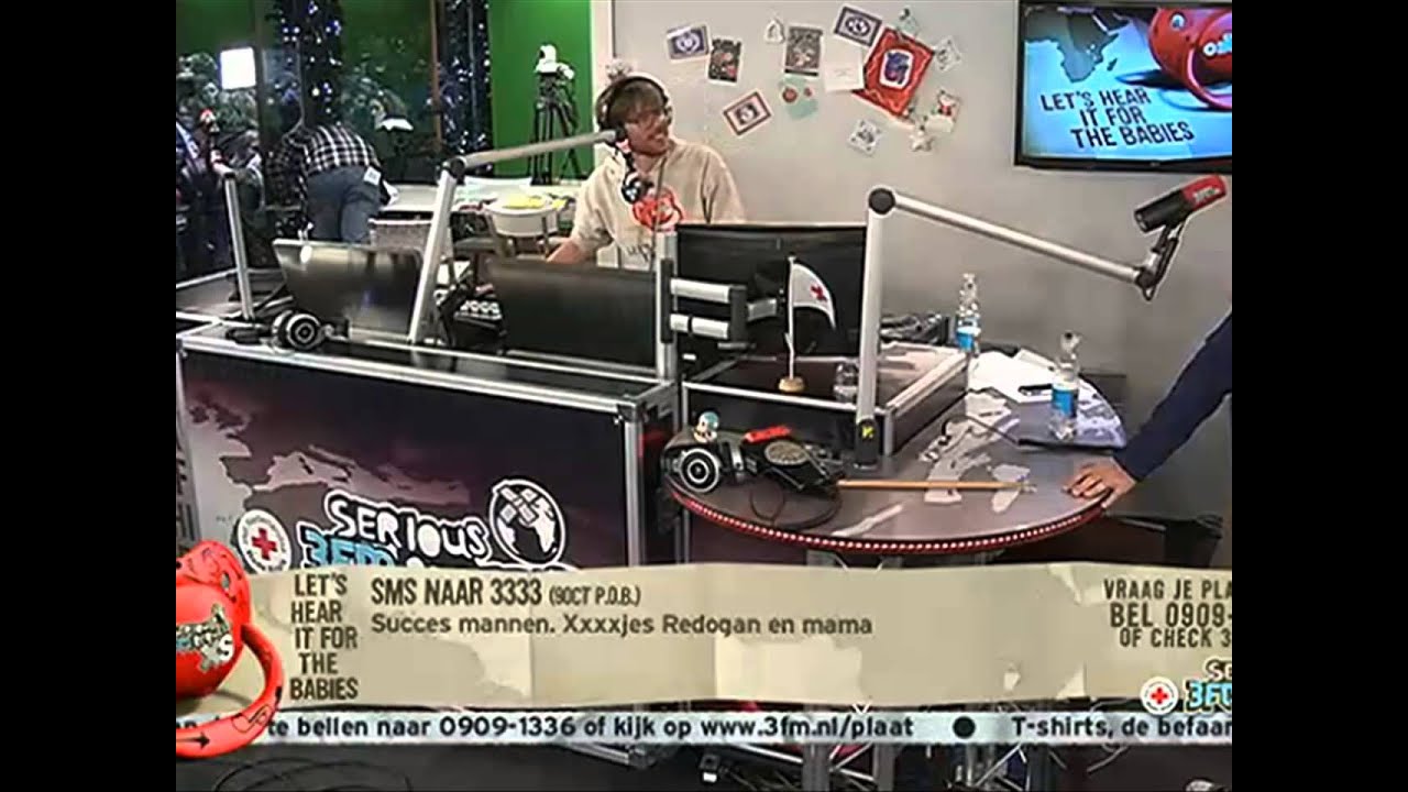 De eerste sapjes!! - 3fm Serious Request 2012
