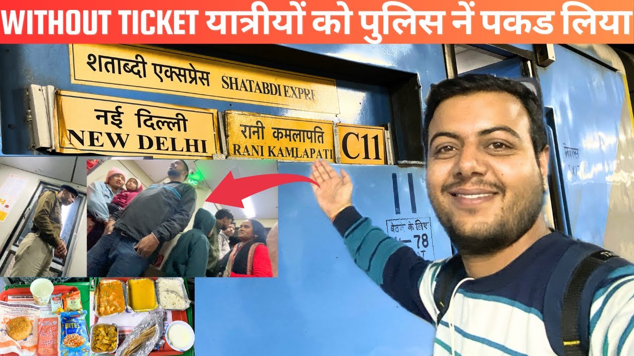 Rani Kamlapati - New Delhi Shatabdi Express |🚆 Speed, Comfort & Experience | Full Journey Vlog