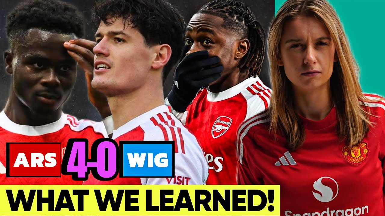 Eze & Nørgaard Fantastic! Arteta’s New System Tore Them Apart! Arsenal 4-0 Wigan Reaction