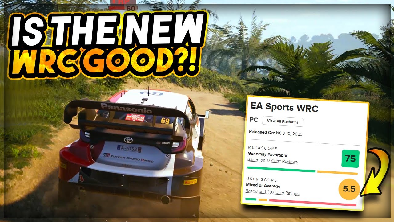 EA SPORTS WRC First Impressions! (It's Actually Good)
