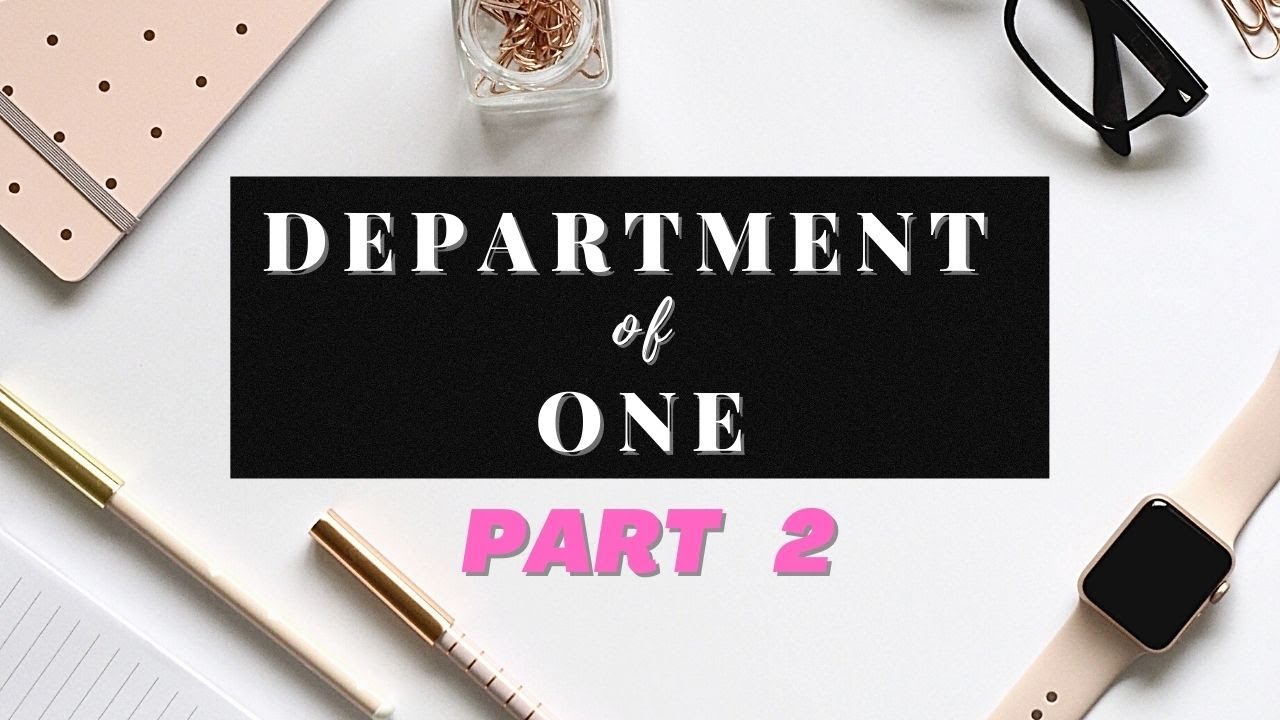 Getting started in an HR Department of One // How to manage it ALL alone!