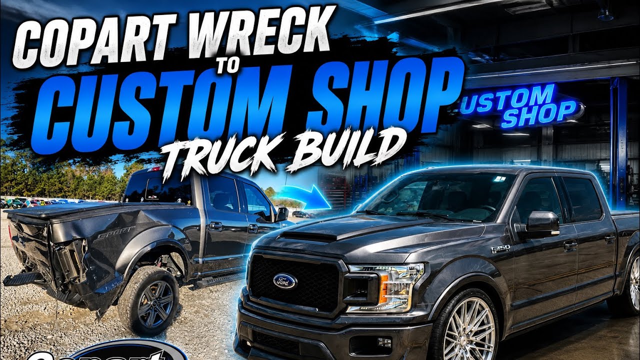 Покупка Ford F150 на автоаукционе Copart — отличный вариант для езды по городу.
