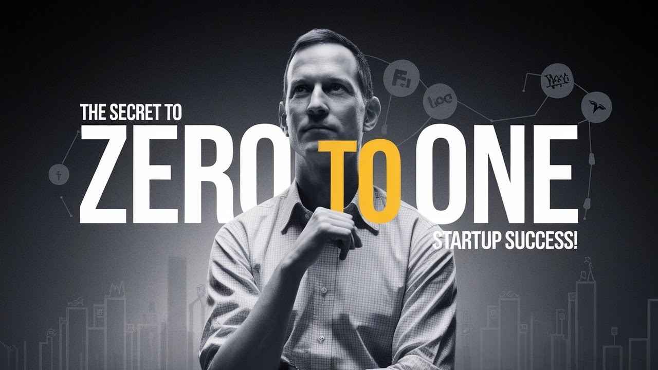 Zero To One By Peter Thiel | The Book Breakdown | Peter Thiel