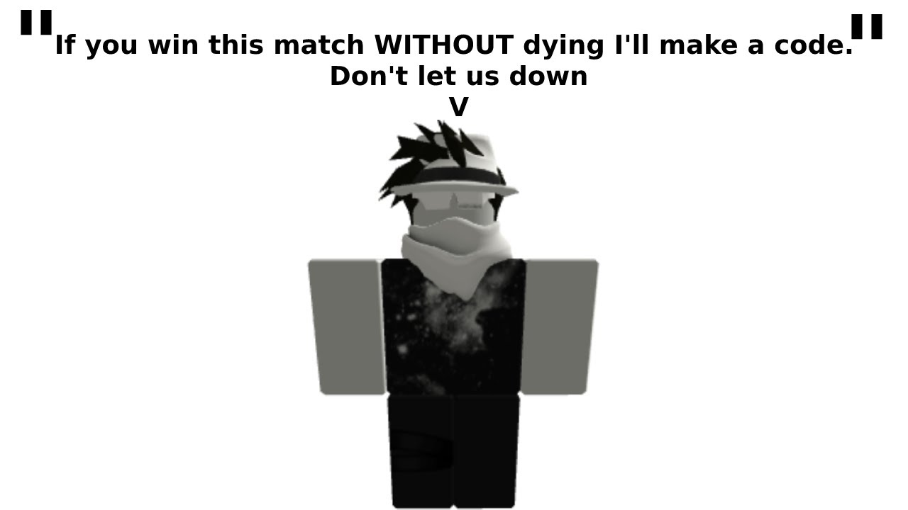 If you win a game without dying, does Xonae actually give you a code? [Arsenal]