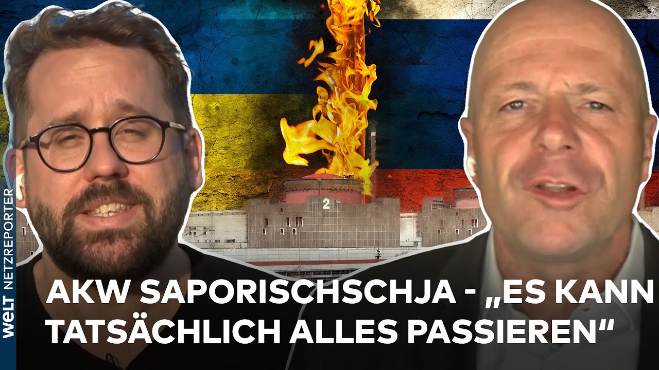 UKRAINE-KRIEG: Hotspot AKW Saporischschja wird zum Spielball im hybriden Krieg | WELT News
