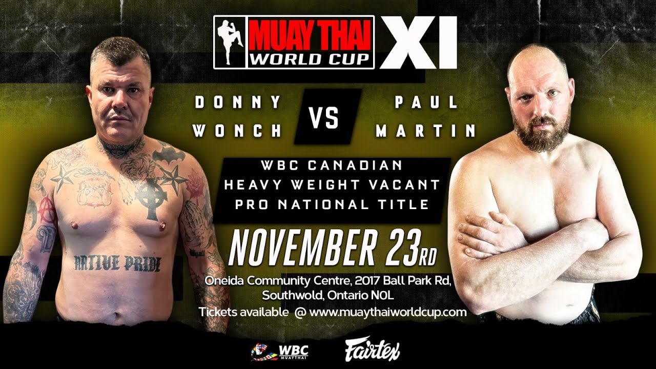 MTWC XI: WBC Canadian Heavyweight Championship Bout - Martin vs Wonch