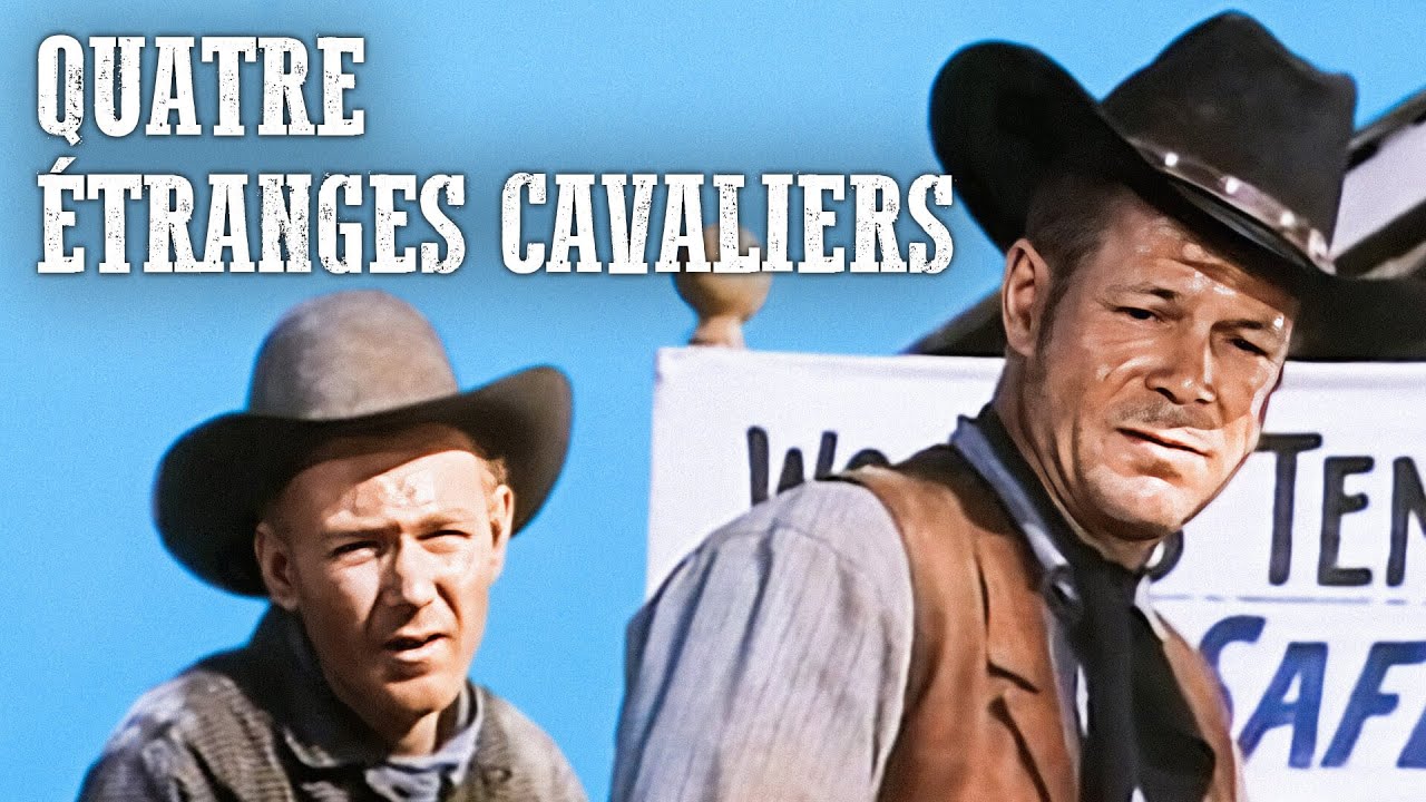 Quatre étranges cavaliers | John Payne | Français | Western