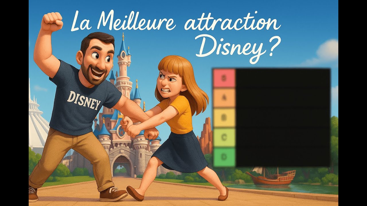 QUELLE EST LA MEILLEURE ATTRACTION DISNEY ?! - TIER LIST