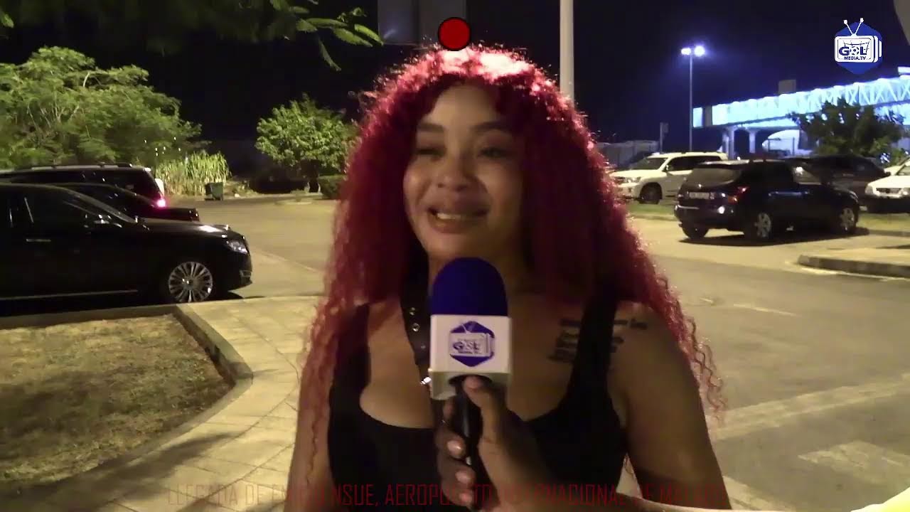 LLEGADA DE EMILIO NSUE LOPEZ EN EL AEROPUERTO INTERNACIONAL DE MALABO, PARA ASISTIR EN LA REUNION