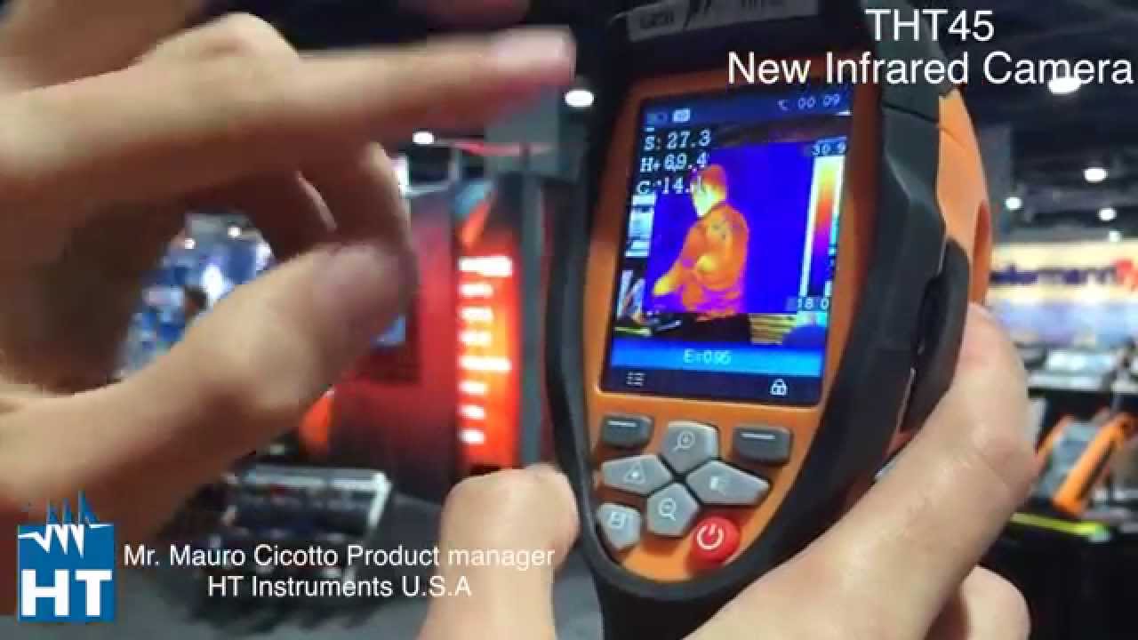 Thermal Imaging THT45  Solar Power International 2014 Las Vegas HT Instruments
