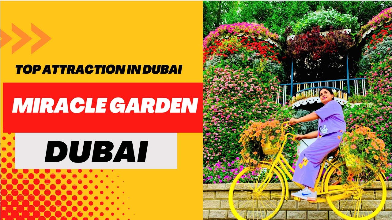 Miracle Garden | Dubai tourist attraction | Dubai top 10 place