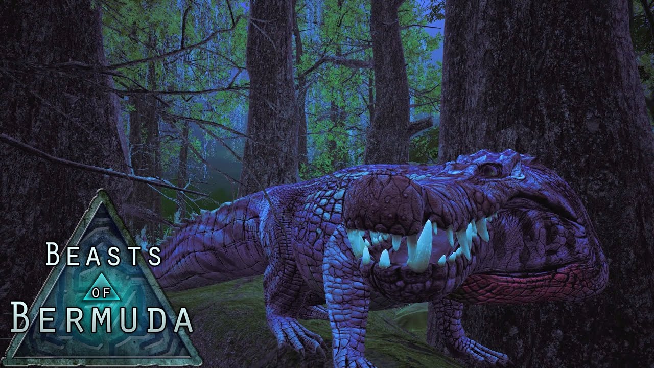The life of a Diabetic swamp Crocodile (Beasts of Bermuda Kaprosuchus gameplay)