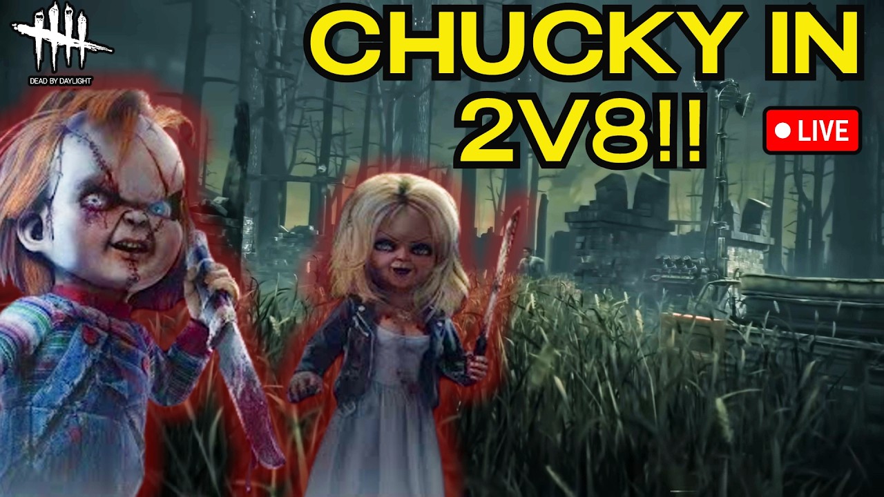 CHUCKY AND NEW SURVIVOR CLASS IN 2V8!! #deadbydaylightfunnymoments  #dbd #deadbydaylight