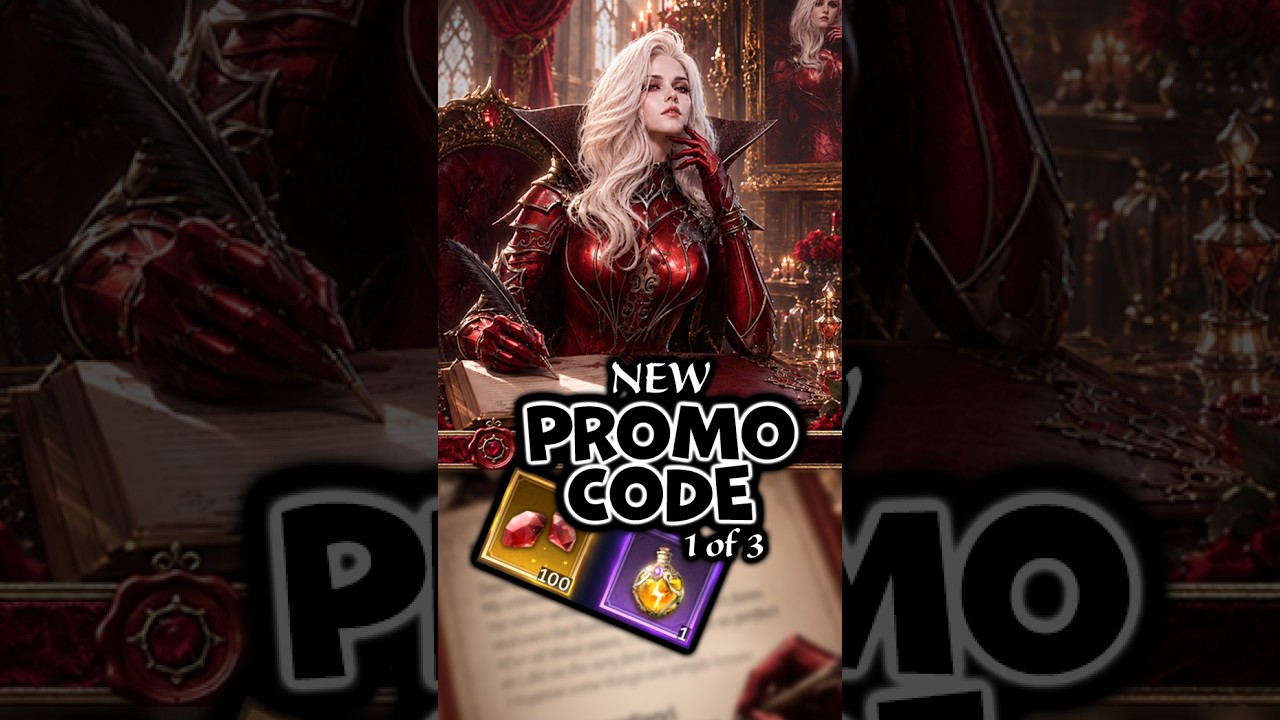 NEW PROMO CODE! 📖 1 of 3 🎀 September 2026  #watcherofrealms #shorts