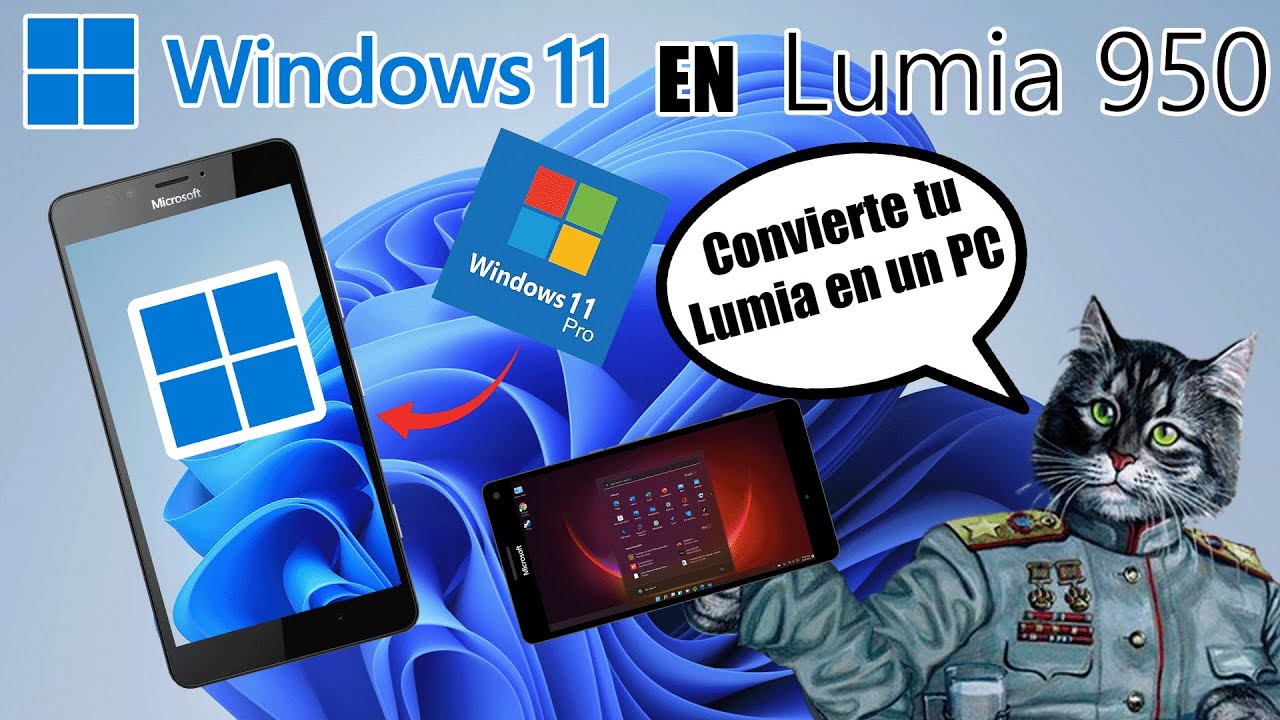 Como instalar windows 11 en el Lumia 950