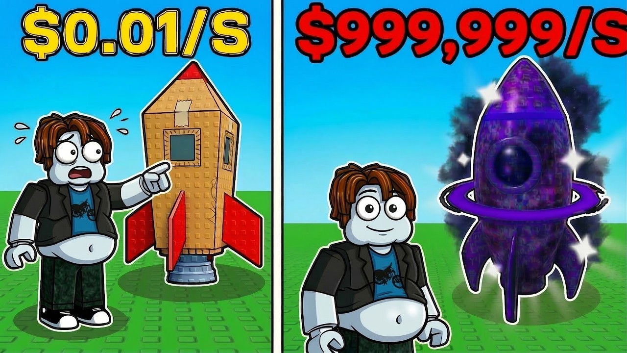 Upgrading to MAX LEVEL in ROBLOX Launch Your Rocket