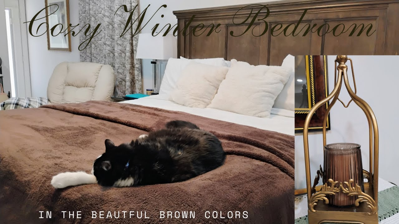 WINTER BEDROOM REFRESH| COZY RETREAT