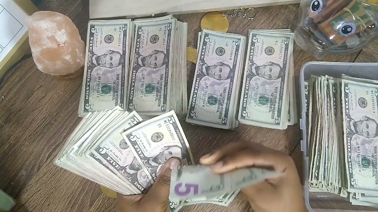5 Dollars for the Day Savings Challenge Complete l Grand Total @ the End l Learning to Budget