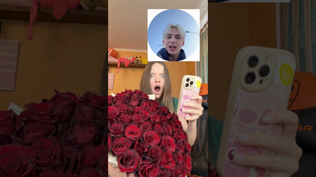 ОТ КОГО ЭТИ ЦВЕТЫ?😱КВИНКА ДУМАЛА ОТ ФИЛА, НО..(до конца) #роблокс #игры #смешное #квинка