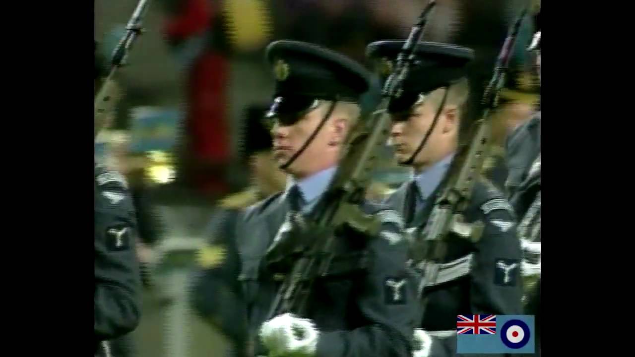 Royal Air Force Drill Show in Berlin