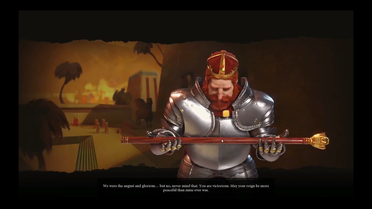 Civ 6 All leaders Defeated Animation