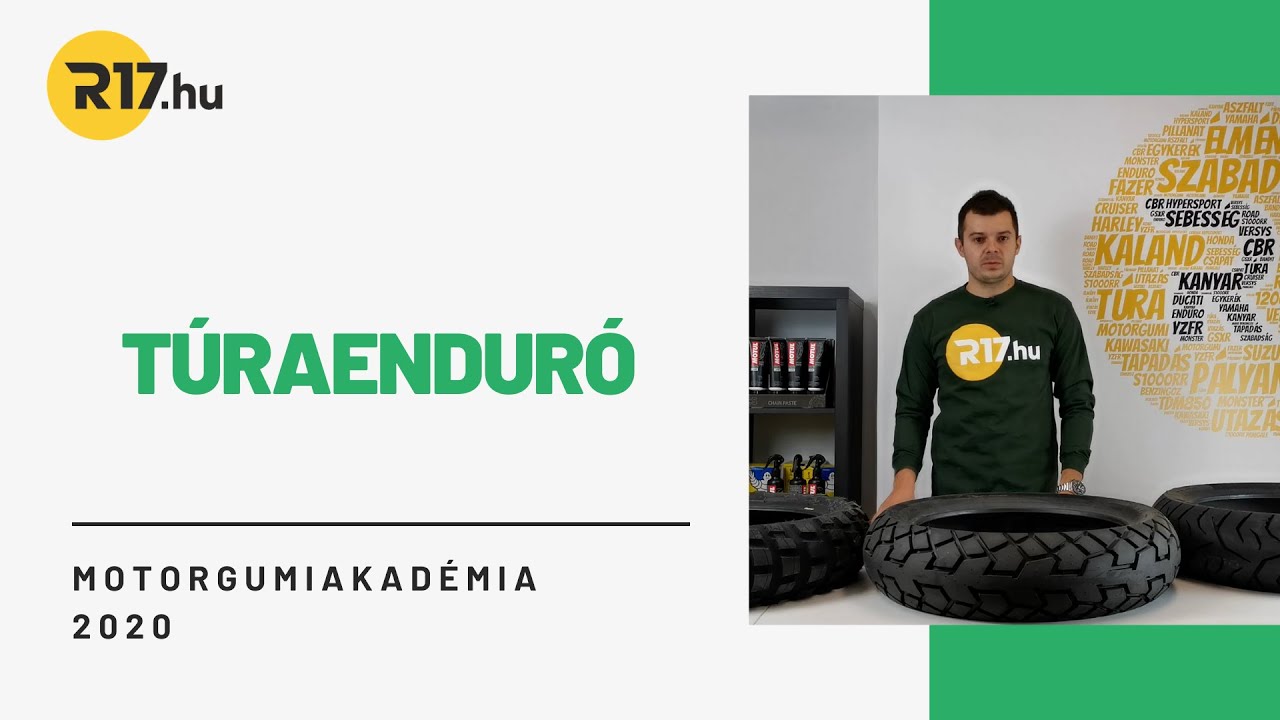 🏜️ ⛰️ Minden amit a TÚRAENDURÓ motorgumikról tudni akartál | R17 Motorgumi Akadémia 2020