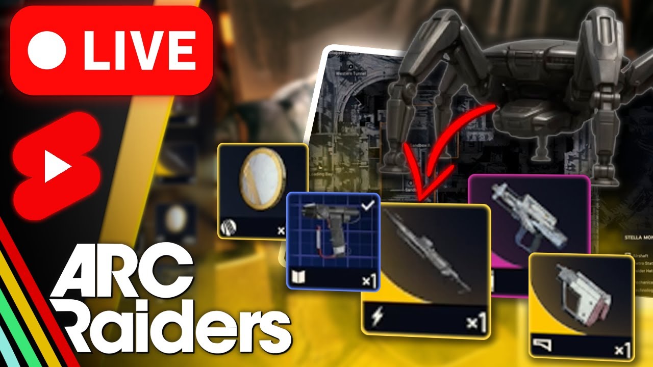 🔴 LIVE - Trophy Display Project w/ Swift | Arc Raiders #shorts