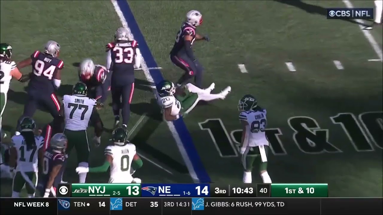 Christian Elliss - Highlights - Patriots vs New York Jets - NFL Week 8 2024
