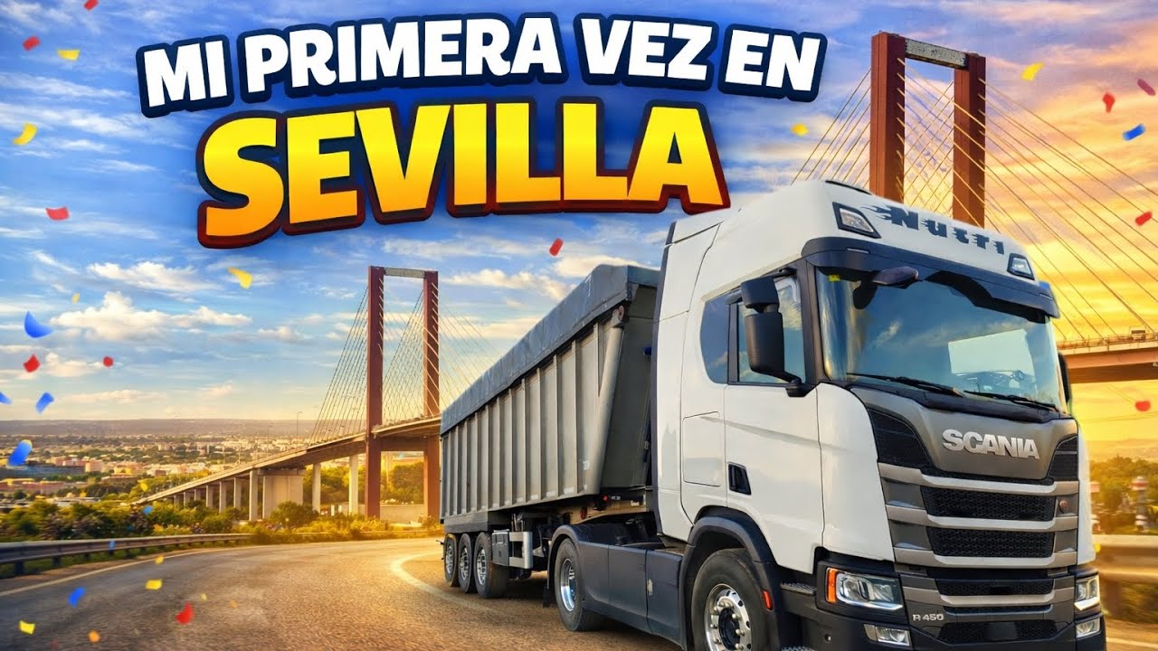 Cargo por primera vez en Sevilla, casi me pierdo 🤣
